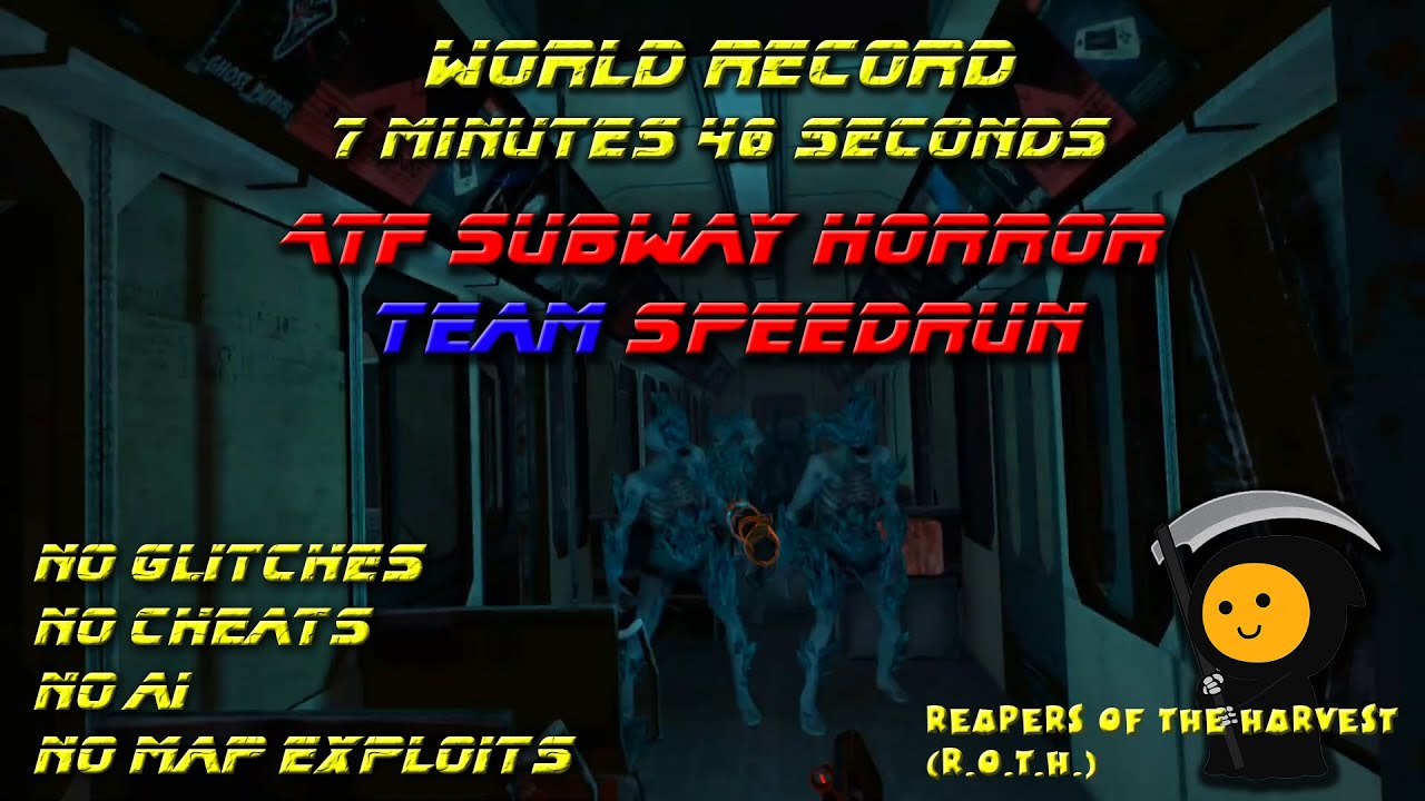 After the Fall VR WORLD RECORD Horror Subway TEAM Speed Run 7m46s Sub-8 Minutes NO AI  ZERO CHEATS