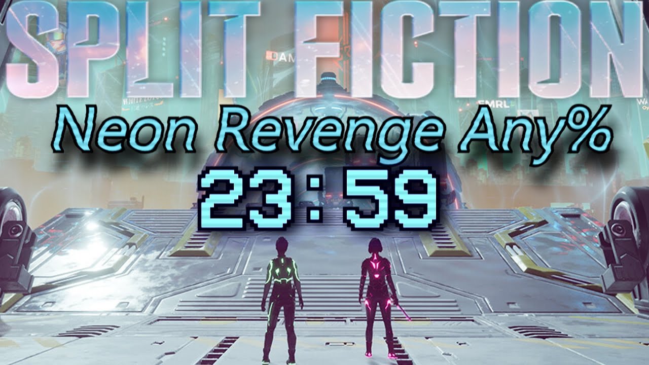 Split Fiction - Neon Revenge Any% Speedrun in 23:59