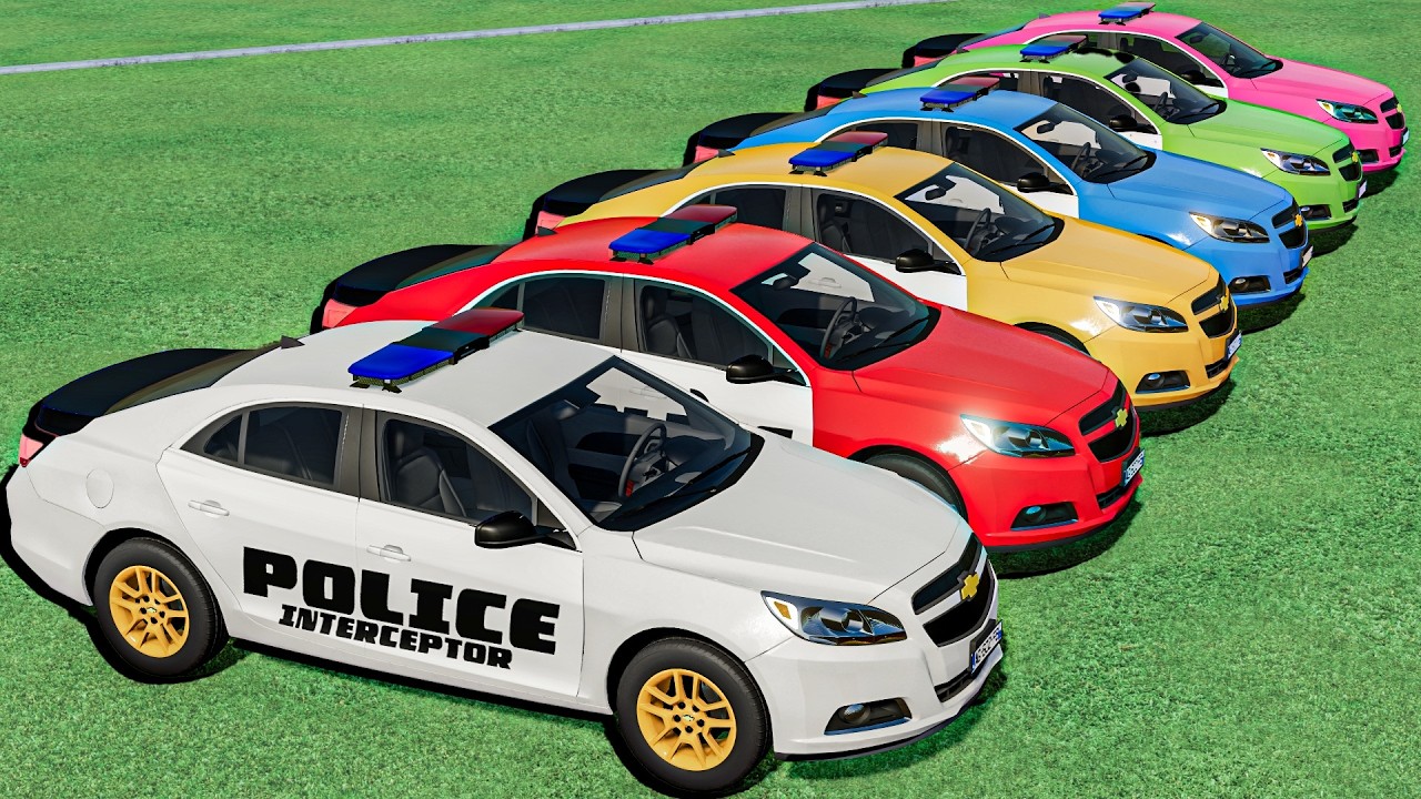 Epic Police Car Drift Stunts #1 - BeamNG