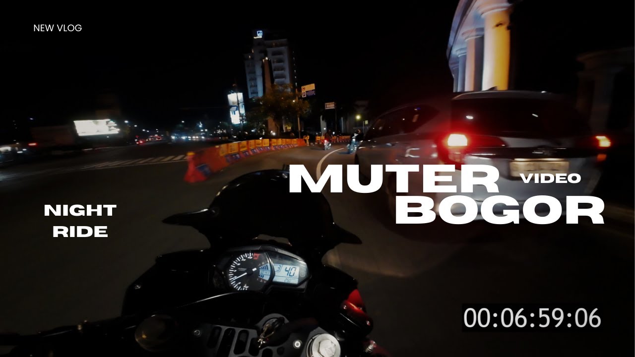 SUDAH LAMA TIDAK NIGHT RIDE Muter Bogor Pakai YZF R25