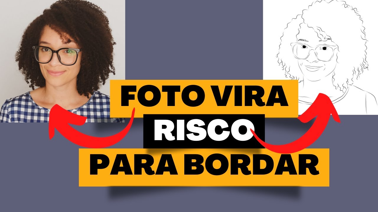 [PASSO A PASSO] Como fazer risco de foto para bordar pelo celular