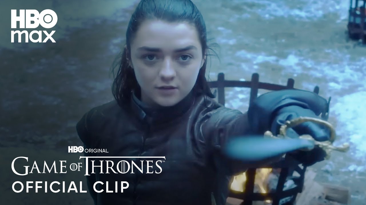 Arya Stark Fights Brienne of Tarth | Game of Thrones | Max