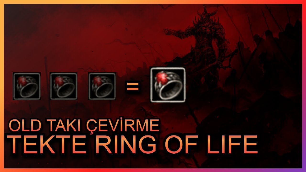 Knight Online | TEK SEFERDE RING OF LIFE YAPTIK! (OLD TAKI ÇEVİRME)