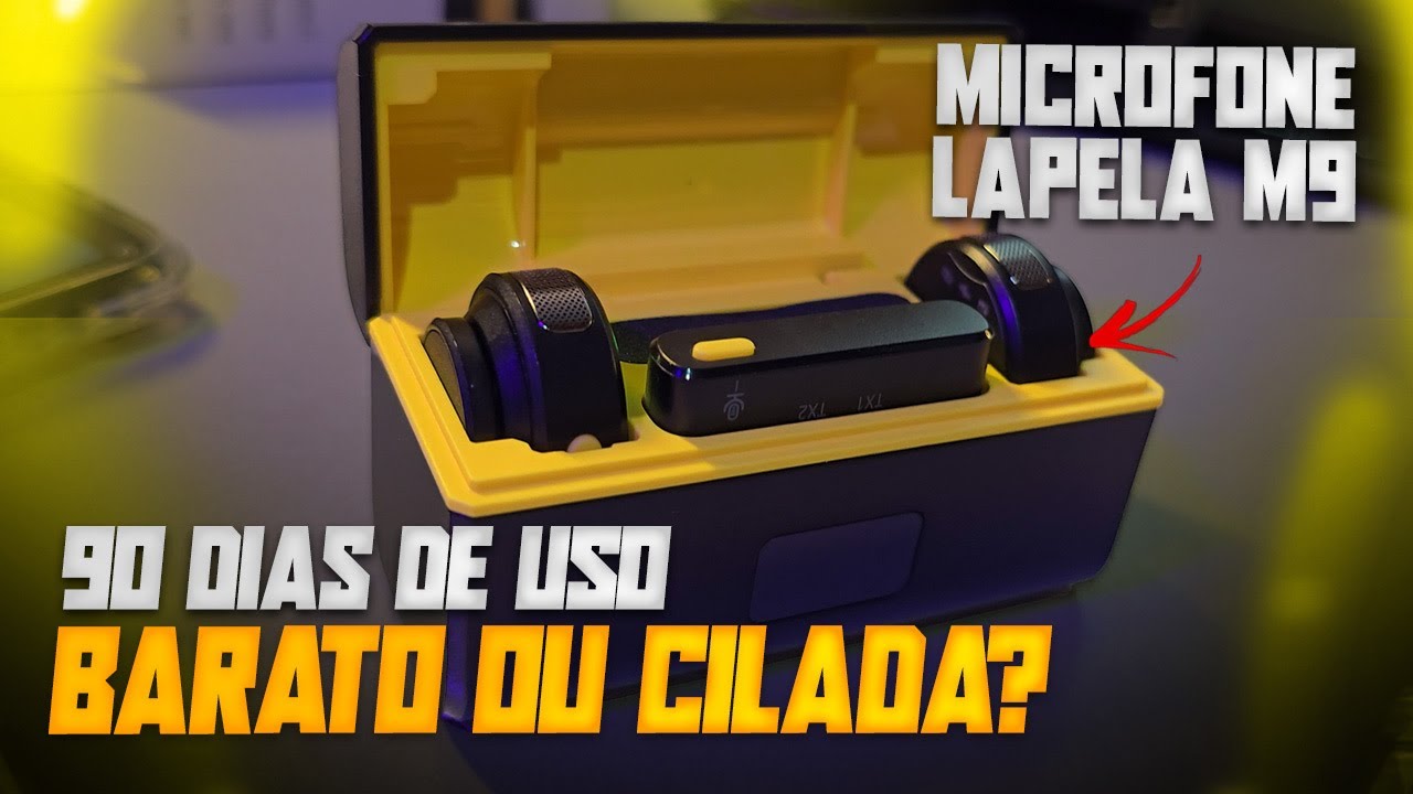 Microfone Lapela M9: Testei de Verdade! O Baratinho da Shopee vale a pena? | Segundas Impressões
