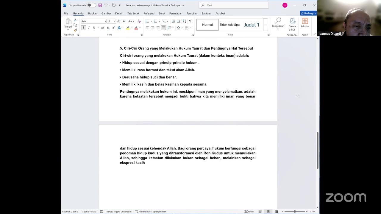 TEOLOGI RASUL PAULUS