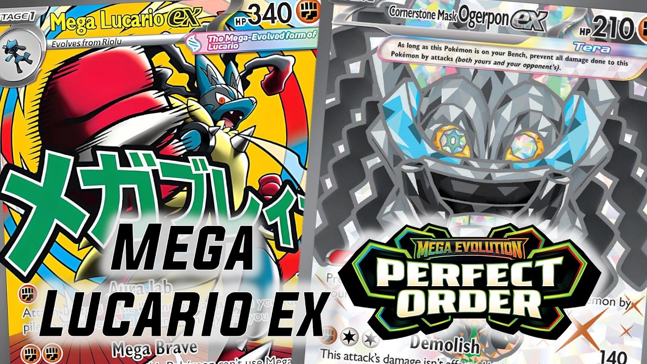 Mega Lucario ex es EL MAZO MÁS AGRESIVO - Perfect Order / Equilibrio Perfecto Pokémon TCG