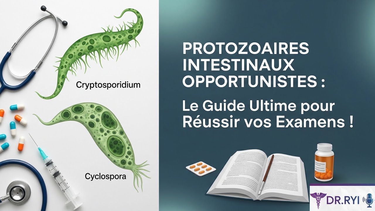 Cryptosporidium, Cyclospora, Isospora... : Tout sur les Protozoaires Opportunistes
