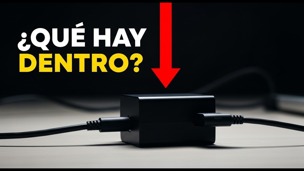 Qué hay dentro de la caja negra del cargador de tu laptop?