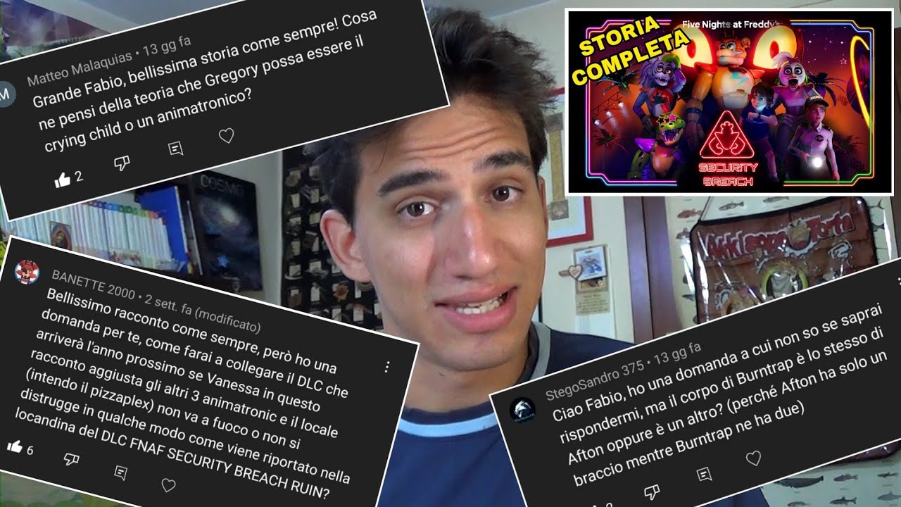 RISPOSTE alle DOMANDE su FNAF 10 SB - LA STORIA COMPLETA