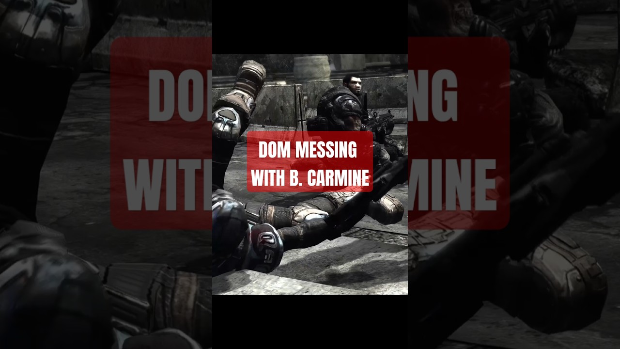 What's up with Dom? That was unnecessary. #gearsofwar2 #gaming #carmime