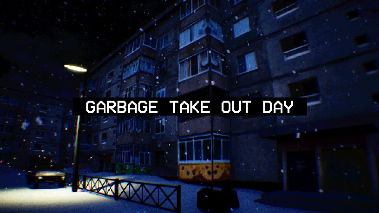 Хоррор игра - Garbage Take Out Day
