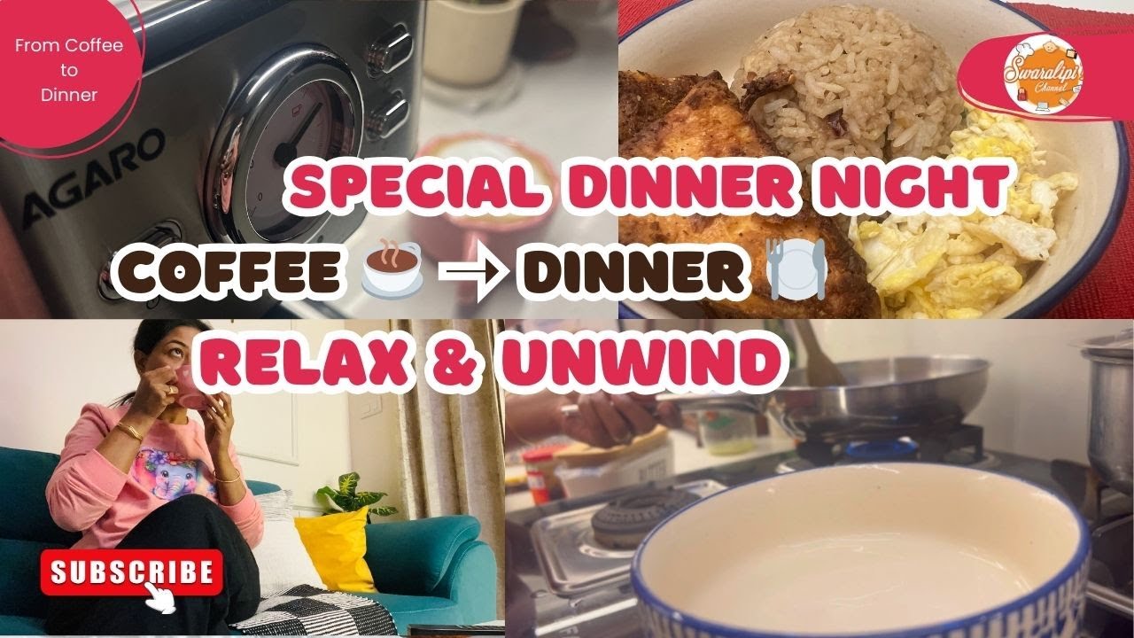 Evening Lifestyle Vlog ✨| Coffee to Special Dinner | Relax & Unwind