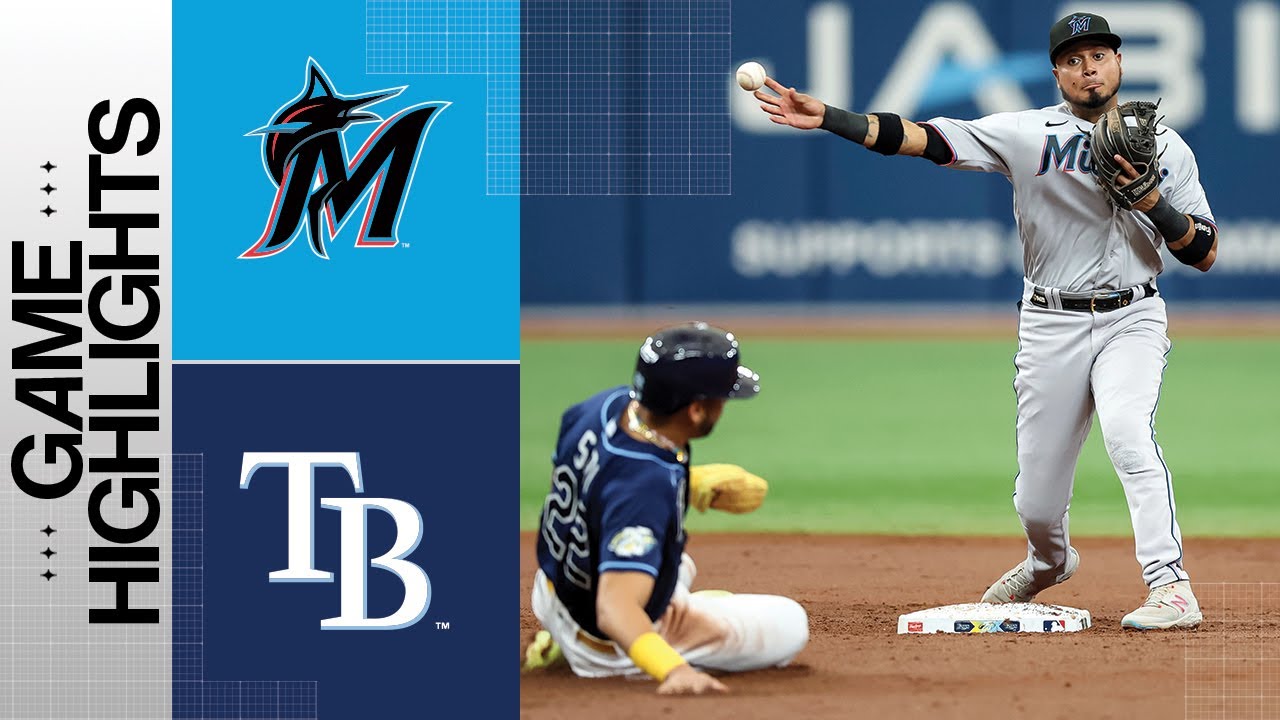Marlins vs. Rays Game Highlights (7/26/23) | MLB Highlights