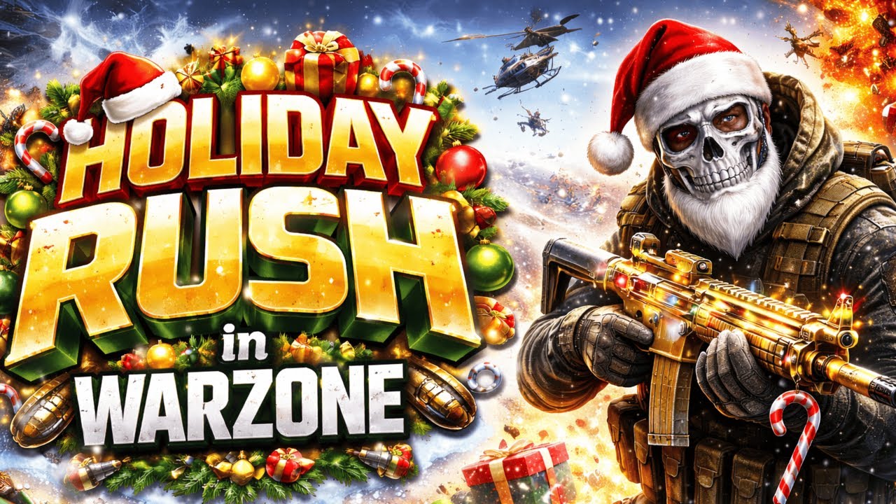 I DROPPED INTO HOLIDAY RUSH… THIS HAPPENED 😳 | Warzone | InvimaX