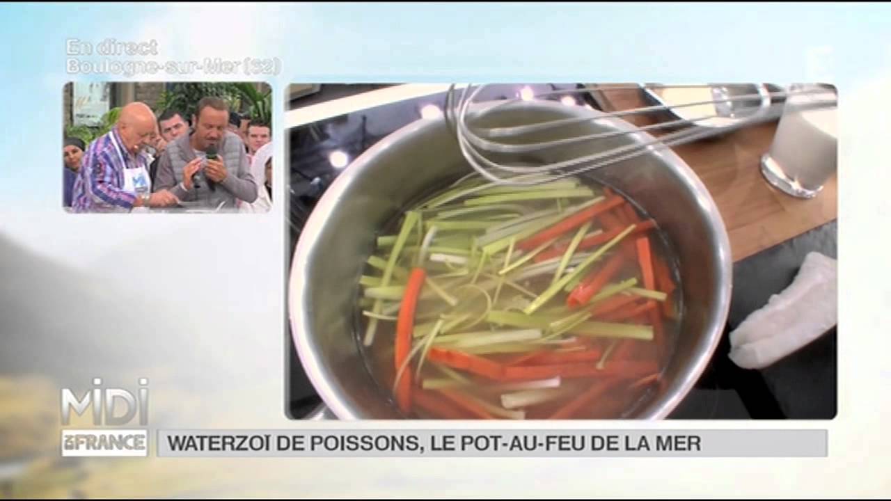 RECETTE : Waterzooï de poissons, le pot au feu de la mer