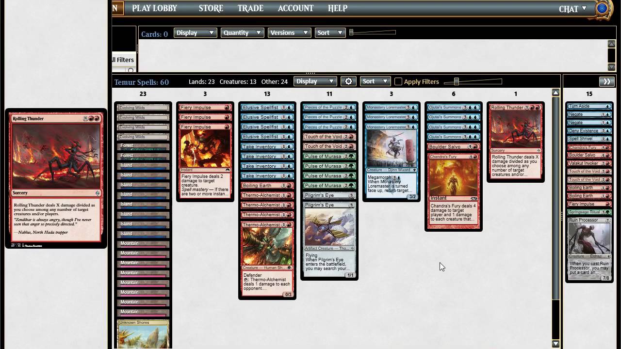 Temur Spells Deck Tech