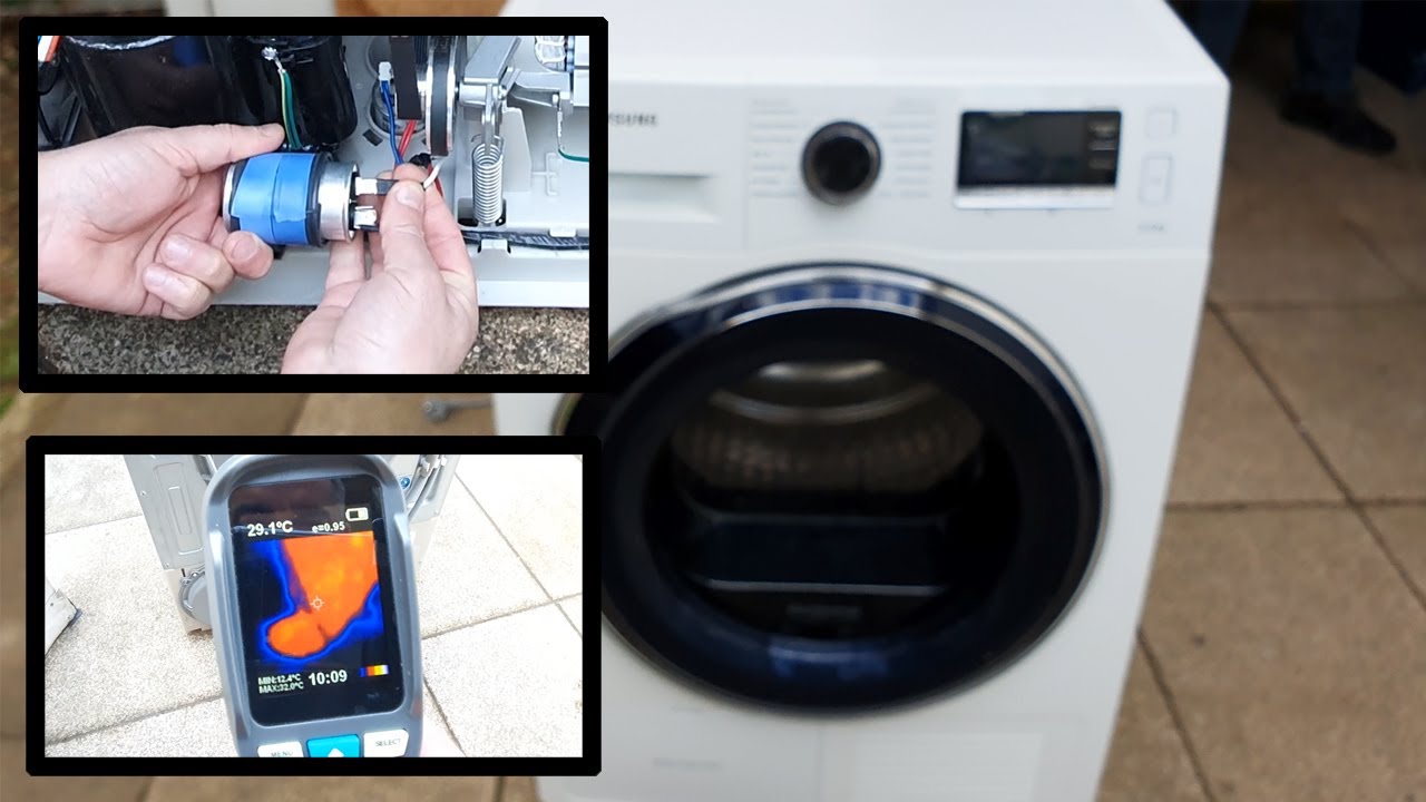 Samsung Trockner wird nicht warm - ✅🛠  so erkennst du Fehler ohne aufzuschrauben ! 🔥