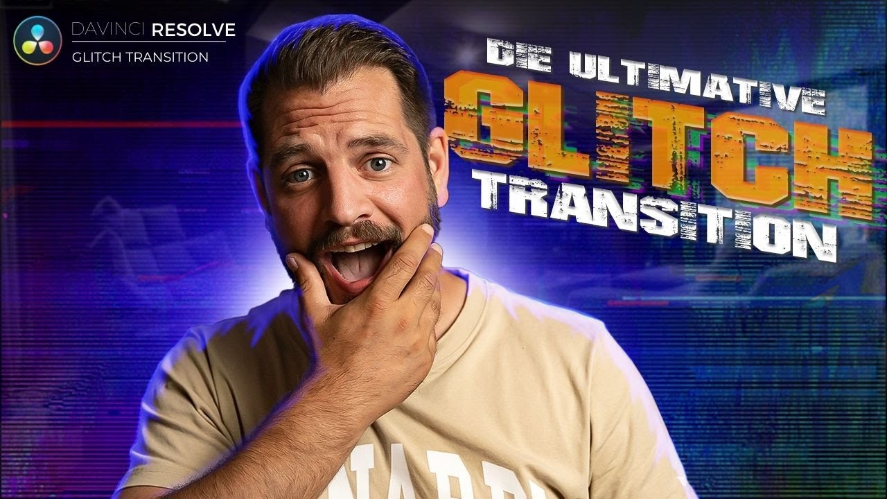 GLITCH TRANSITION Davinci Resolve | 2 coole Varianten