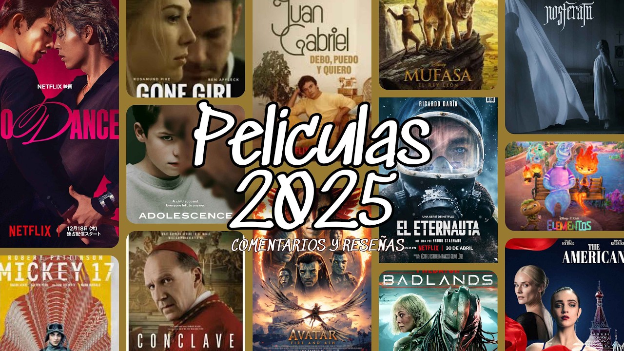 LAS MEJORES PELICULAS que vi en 2025 | Comentarios y reseñas