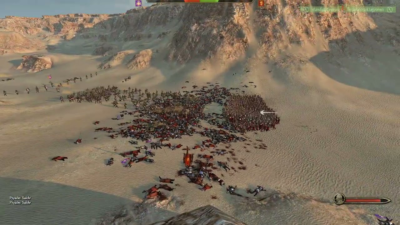 MOUNT & BLADE BANNERLORD 1000 İMPARATORLUK LEJONERİ vs 1000 VLANDİYA ÇAVUŞU