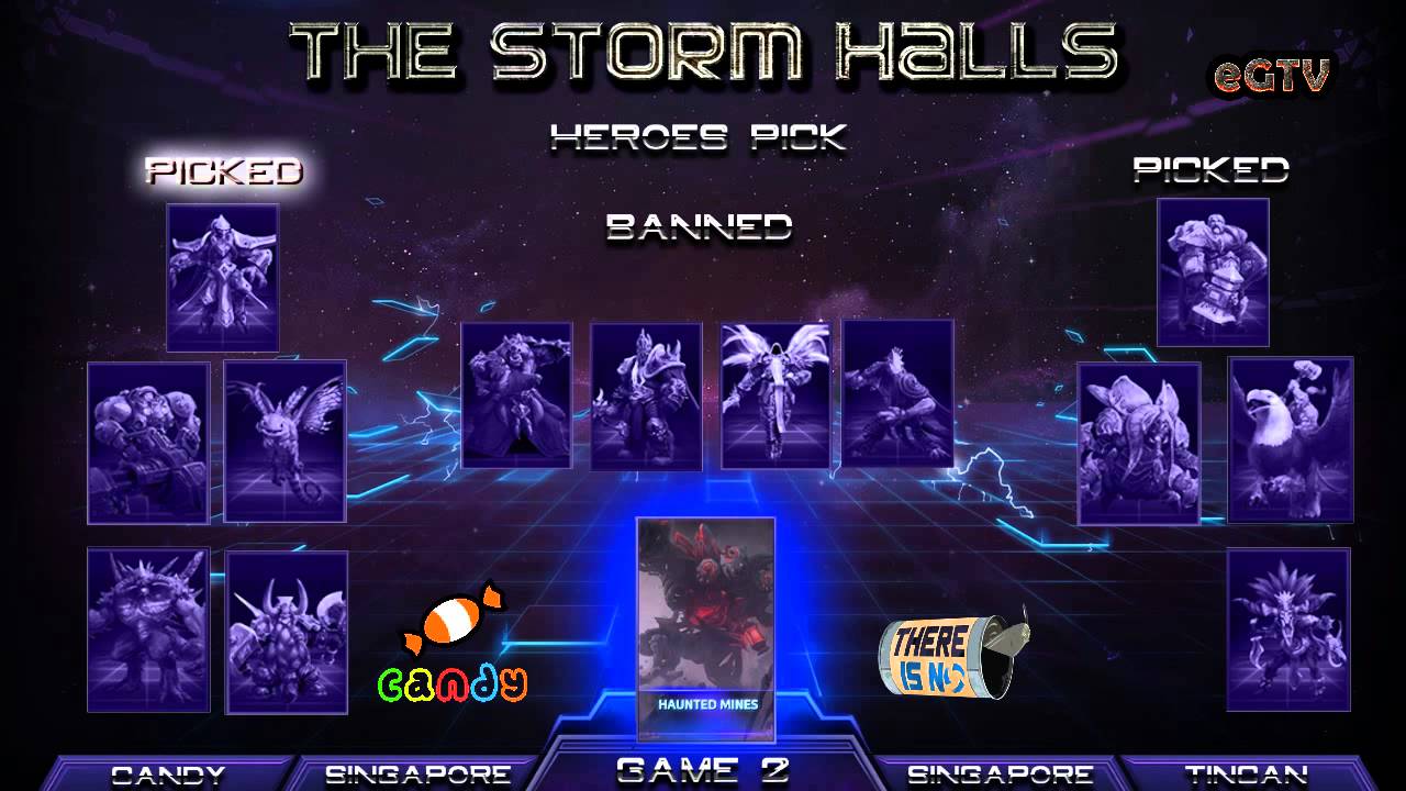 The Storm Halls Ep. 1 - Candy vs Tincan | Game 2