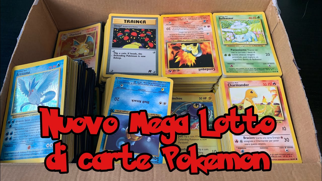 MEGA Lotto Pokemon Appena Comprato! TANTISSIME HOLO POKEMON VINTAGE