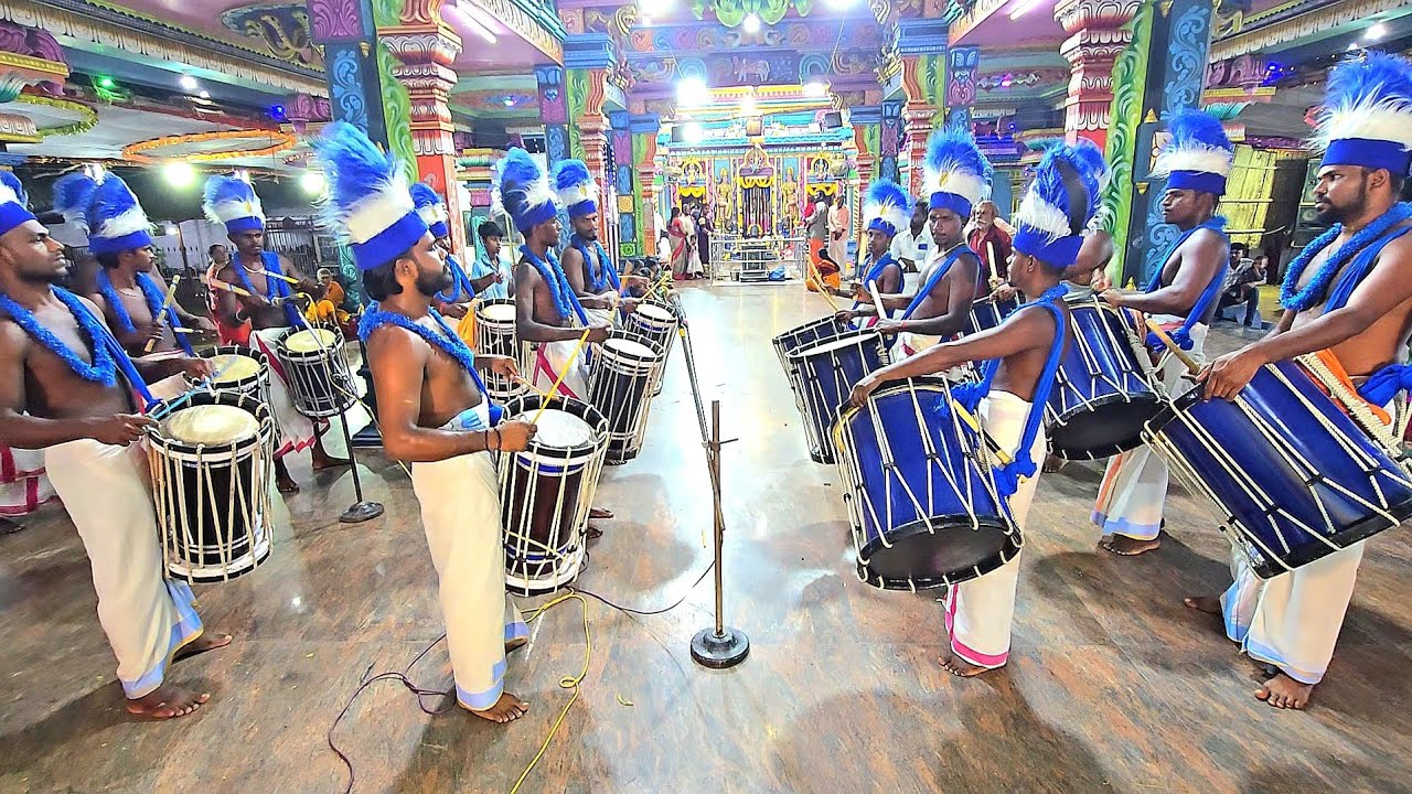 முத்தையாபுரம்💙💥 பத்திரகாளி🙏அம்மன் கோவில் கொடை🔥💙 call-9025017321#Thoothukudi#kovilkodai#chendaimelam