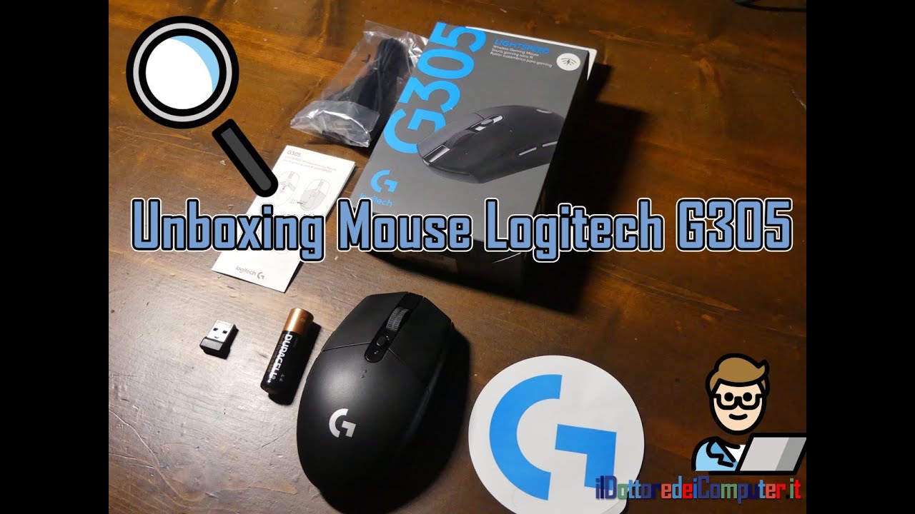 Unboxing Mouse Logitech G305 (ep. 50)