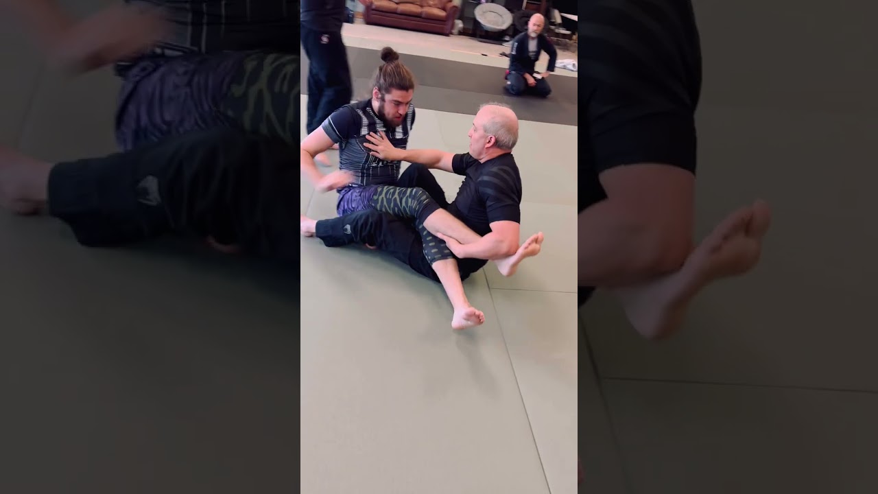 Ankle Lock Escape Counter to Cross Ashi Garami #bjj #jiujitsu #friscotexas