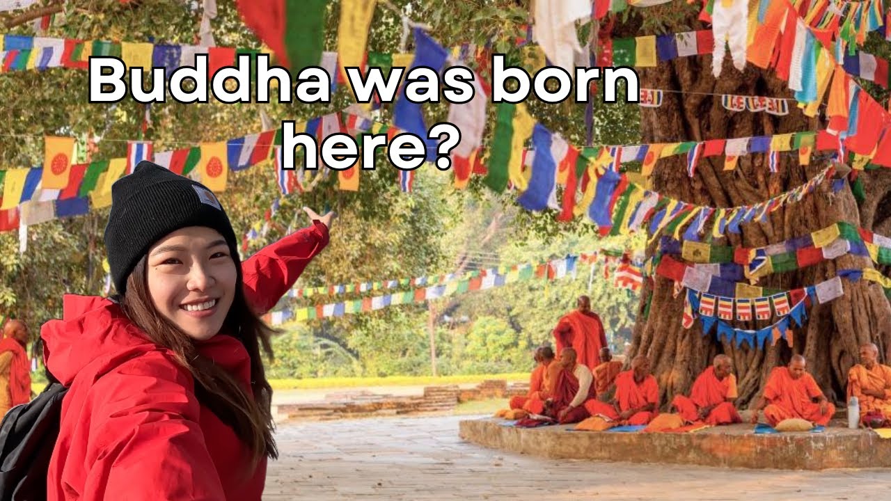 Buddha's birthplace in Lumbini, Nepal