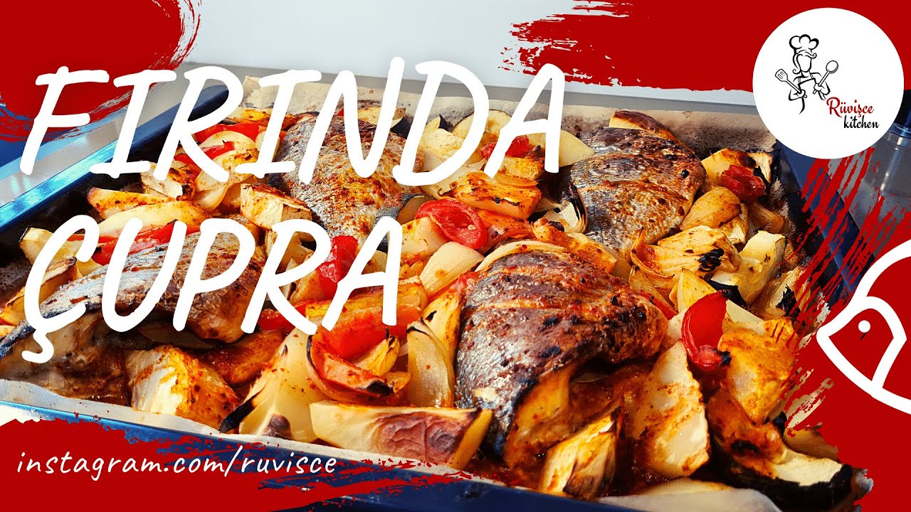 Fırında Sebzeli Çupra Nasıl Yapılır | Çipura Balık Tarifi