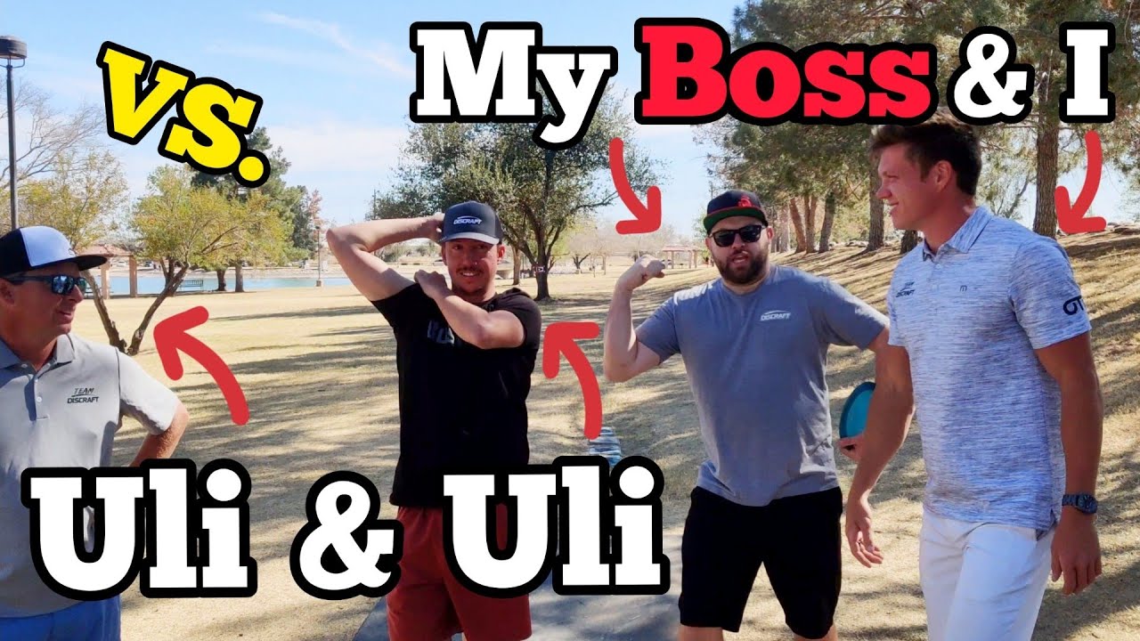 Discraft Doubles!!!//Uli & Uli VS. My Boss & I
