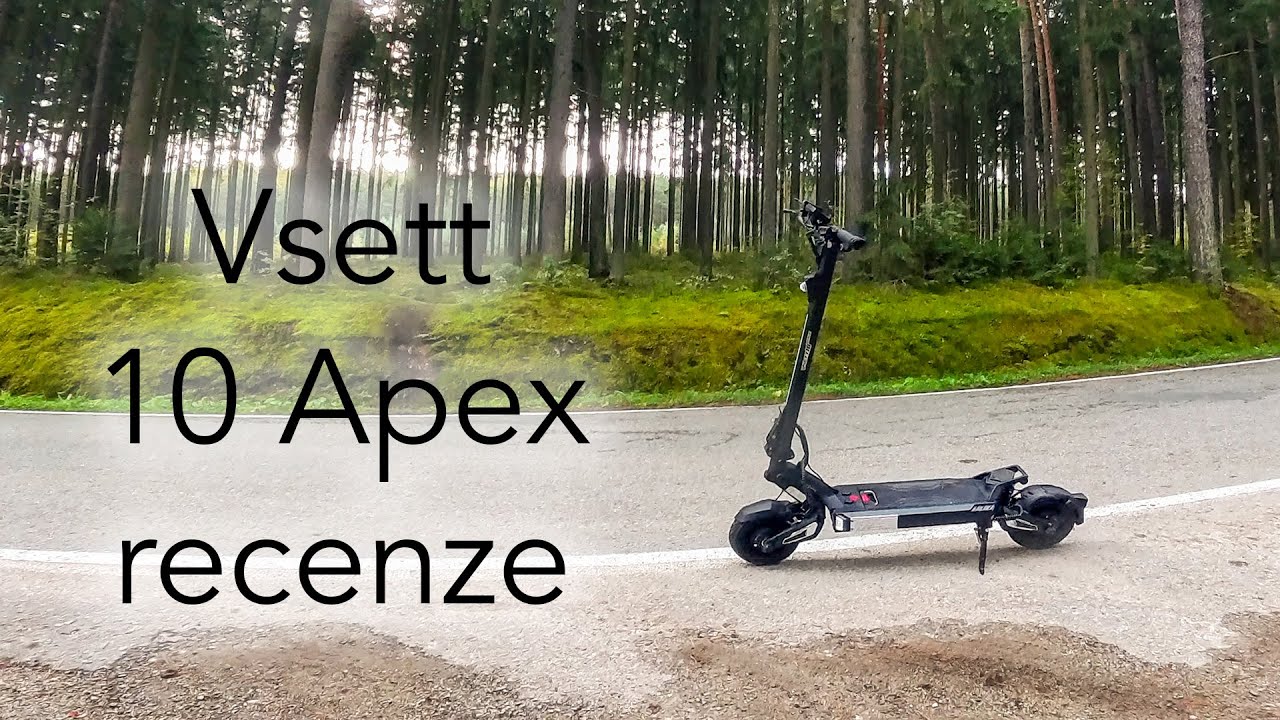 Vsett 10 Apex - král komfortu, co se trochu zasekl v minulosti 🛴. Recenze.