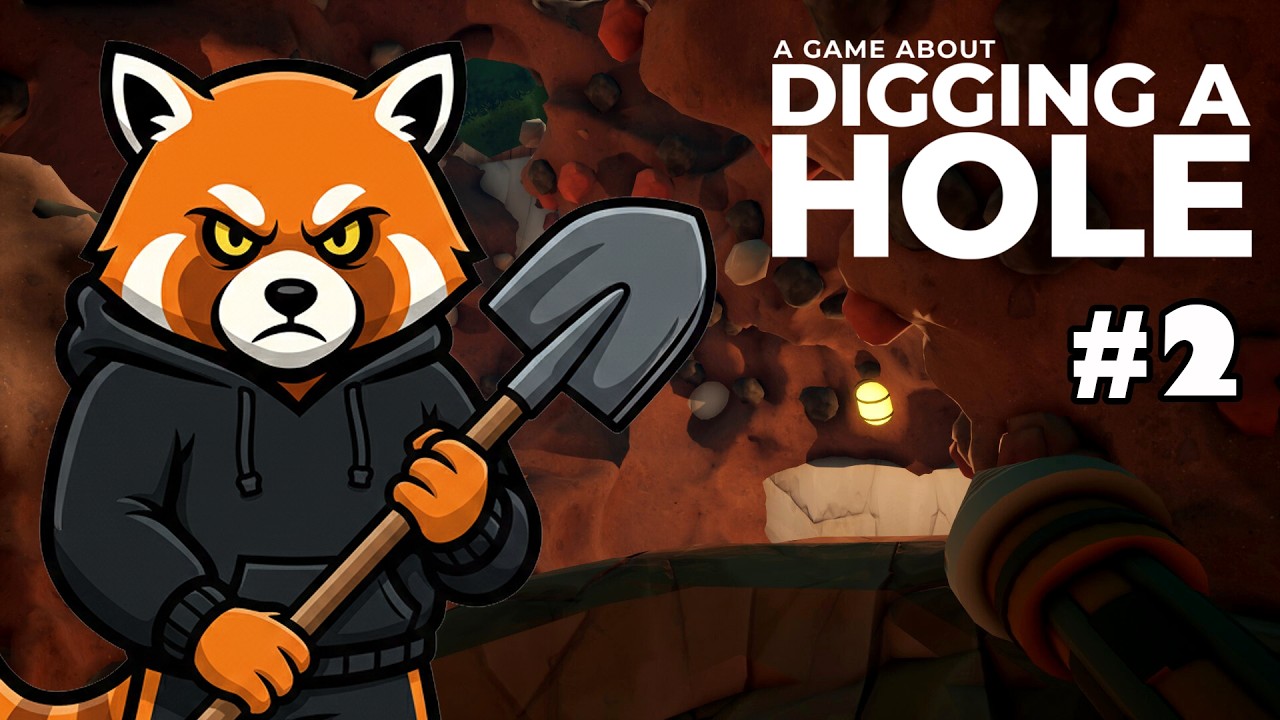 A Game About Digging A Hole - Blind Let's Play - Wir buddeln weiter bis zum Ende - Teil 2