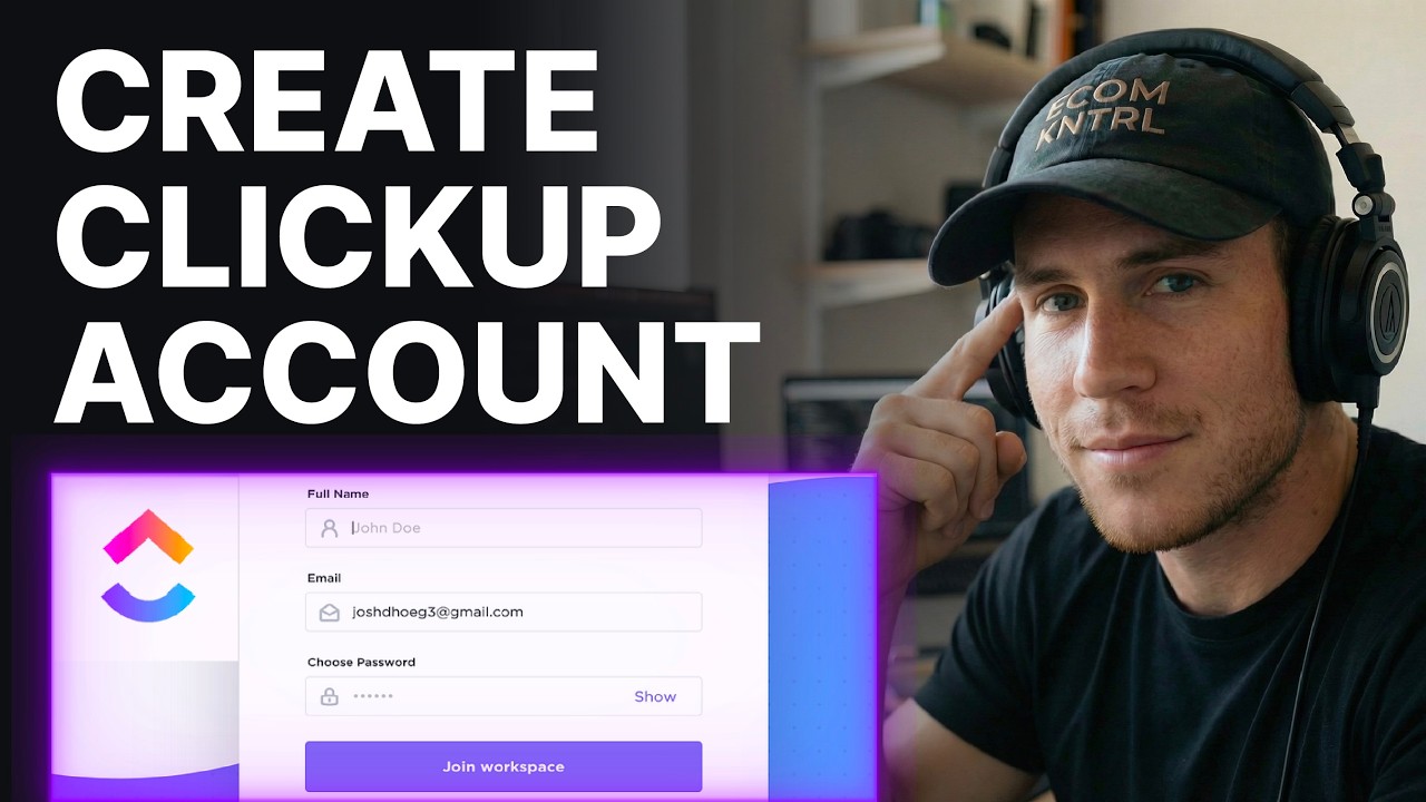 How To Create ClickUp Account (2026) | Sign Up & Workspace Setup