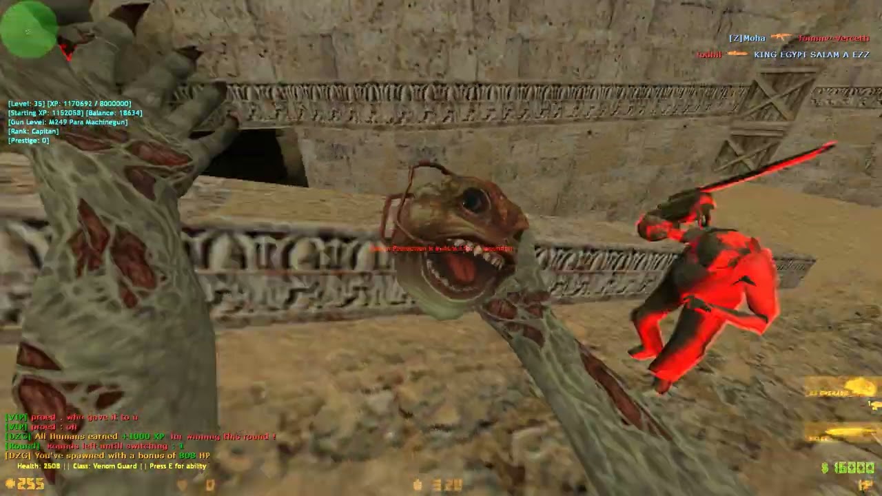 (DZG) Umbrella swarm + Gunxpmod l gameplay