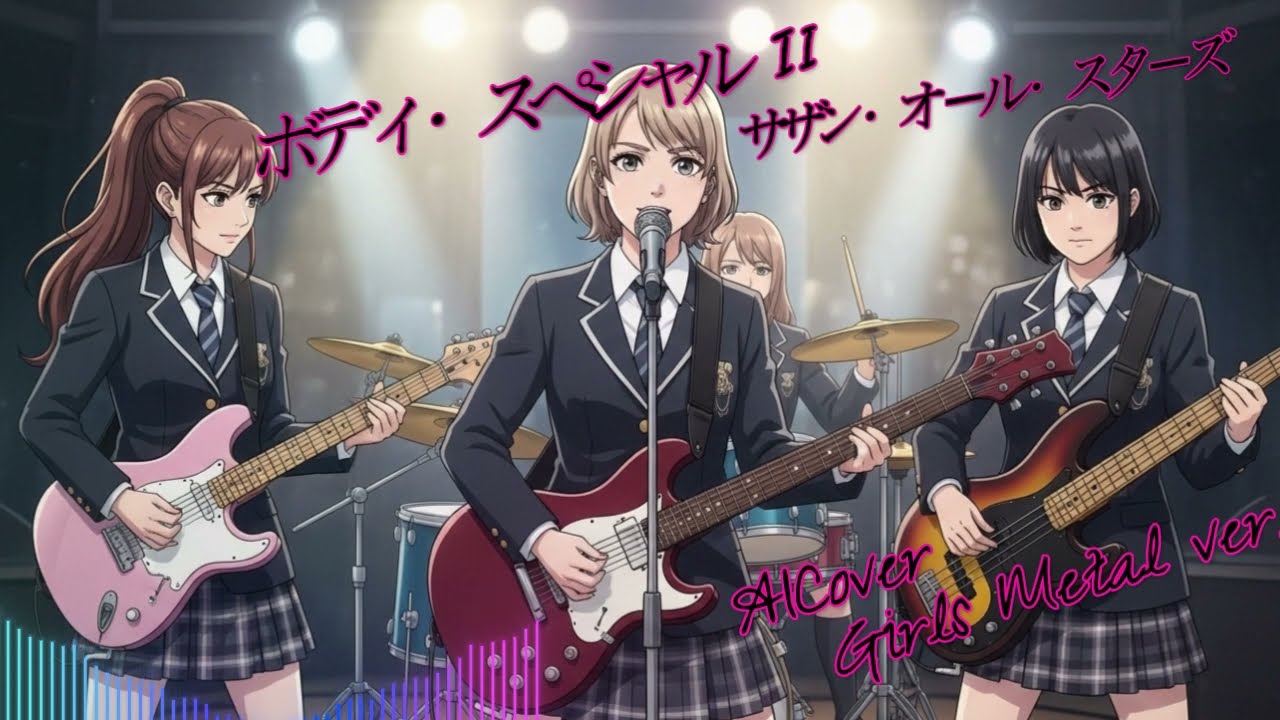 [Fake Music] サザン・オール・スターズ - ボディ・スペシャルⅡ - AICover - Girls Metal ver. -
