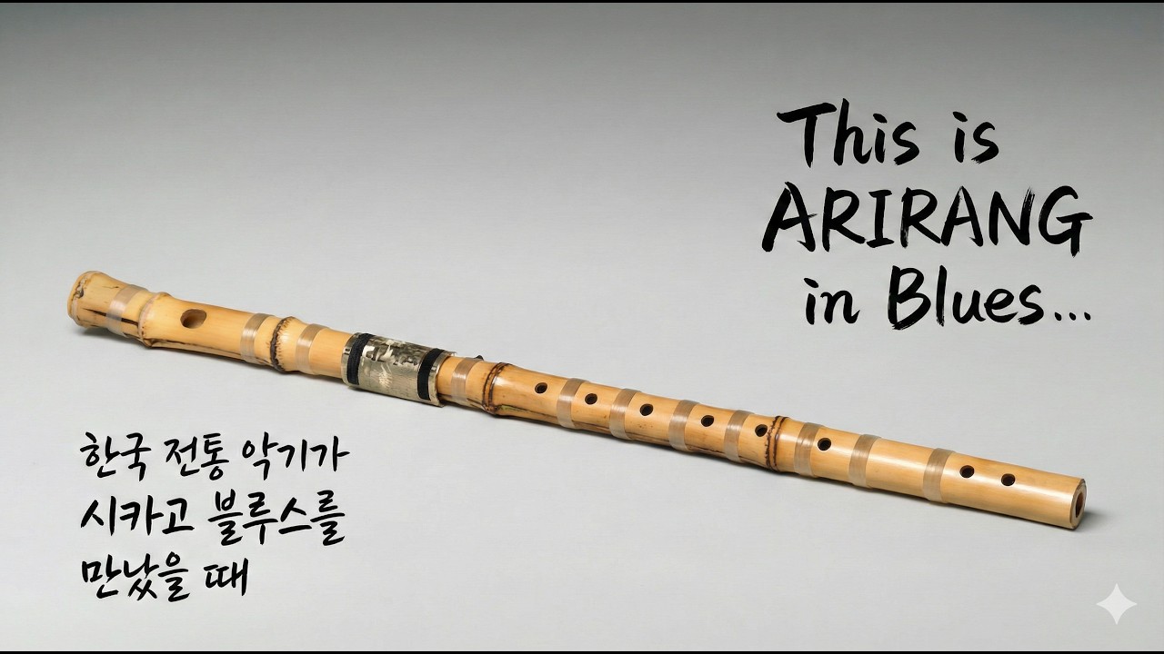 Hopeful Arirang | Korean Daegeum x Chicago Blues Guitar - 희망찬 아리랑 | 한국 대금 x 시카고 블루스 기타