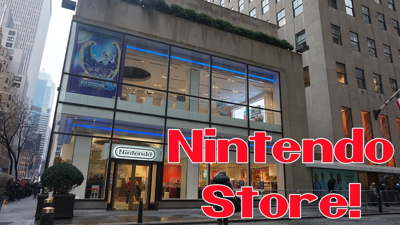 A LOJA DA NINTENDO EM NY!!