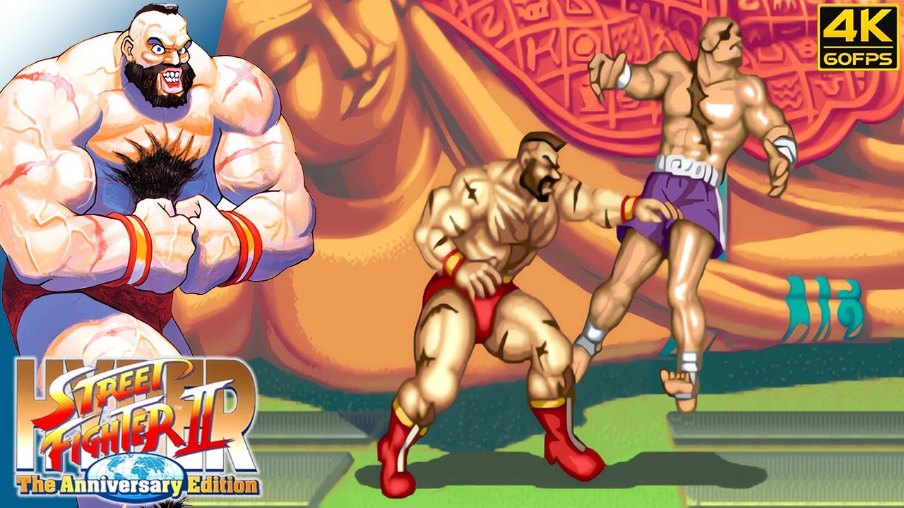 Hyper Street Fighter II - Zangief (S) (Arcade / 2003) 4K 60FPS