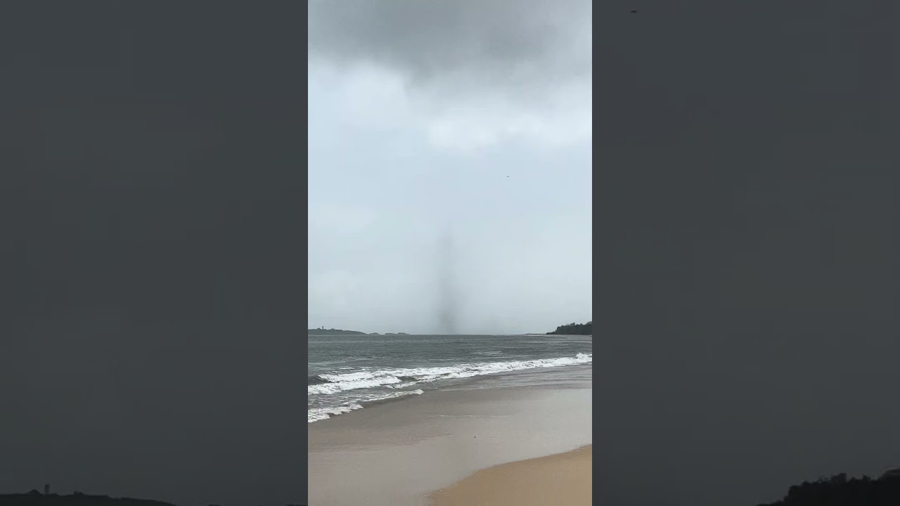 Microburst at Padukere beach