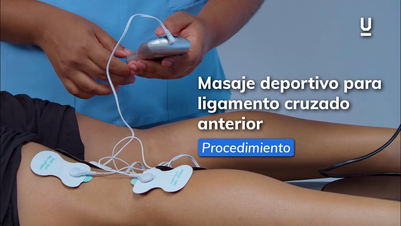 Masaje para ligamento cruzado anterior - Curso de masajes deportivos