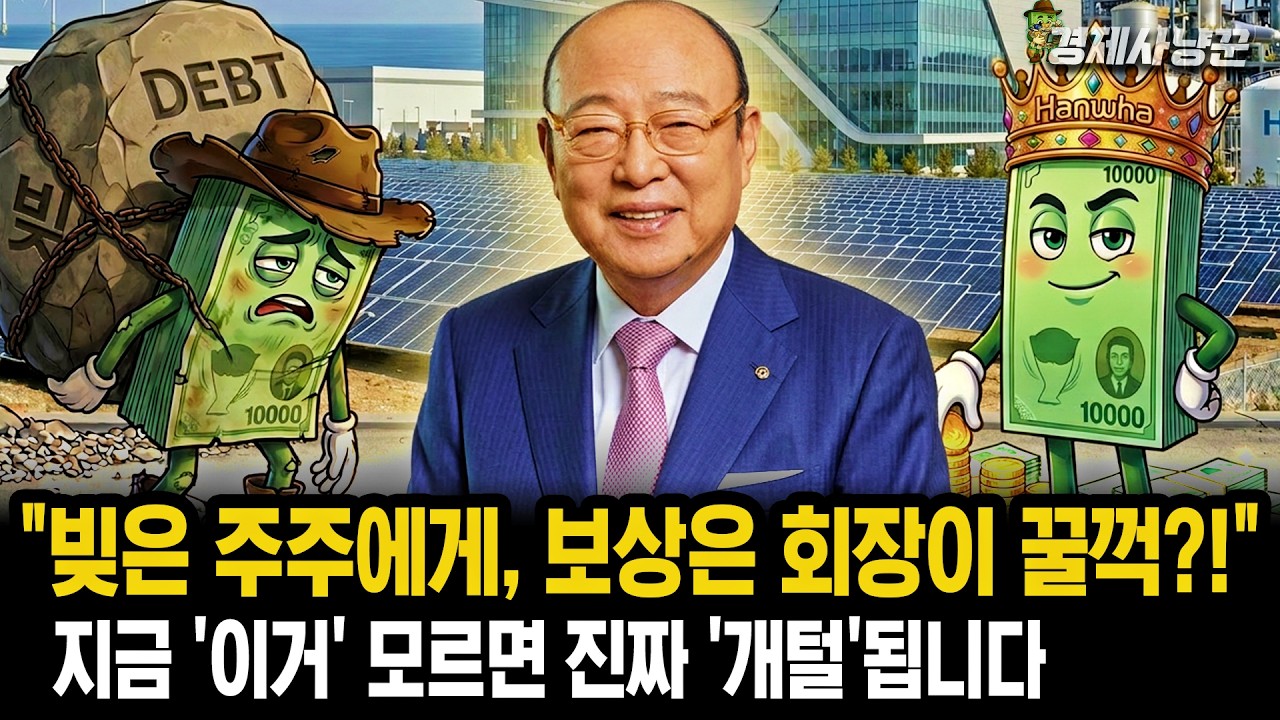 한화솔루션 유상증자 사태가 보여주는 한국 주식시장의 '진짜 문제'
