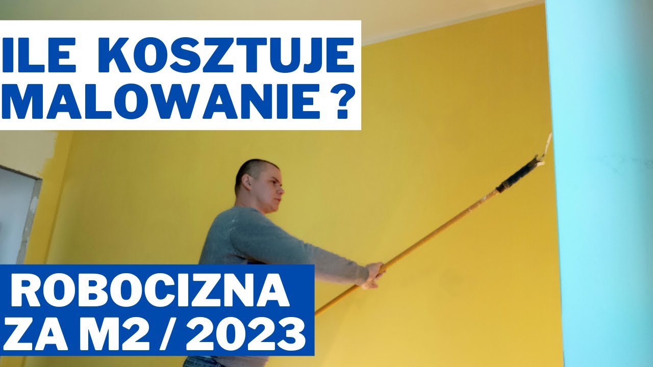 Ile kosztuje malowanie ? robocizna za m2 / 2023