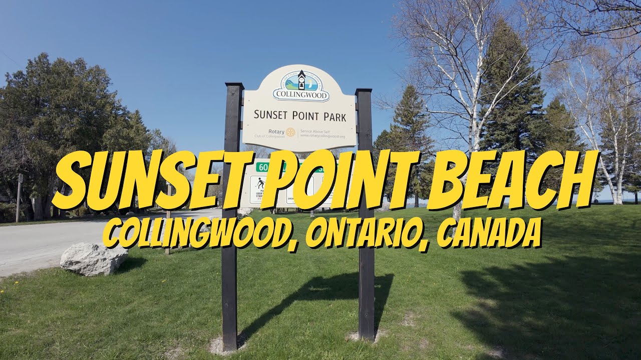 Sunset Point Beach, Collingwood, Ontario, Canada