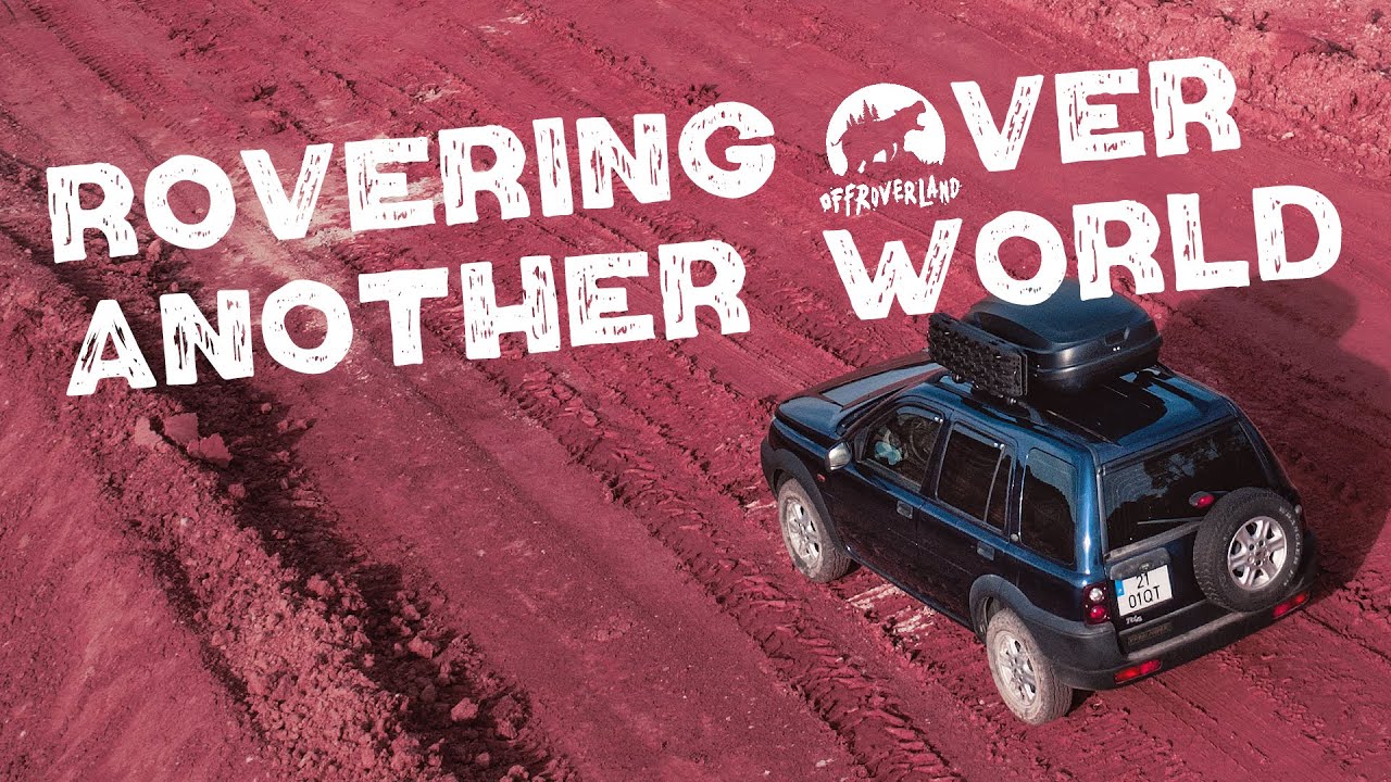 FREELANDER MK1 a.k.a. The Roverlander went exploring some alien landscapes