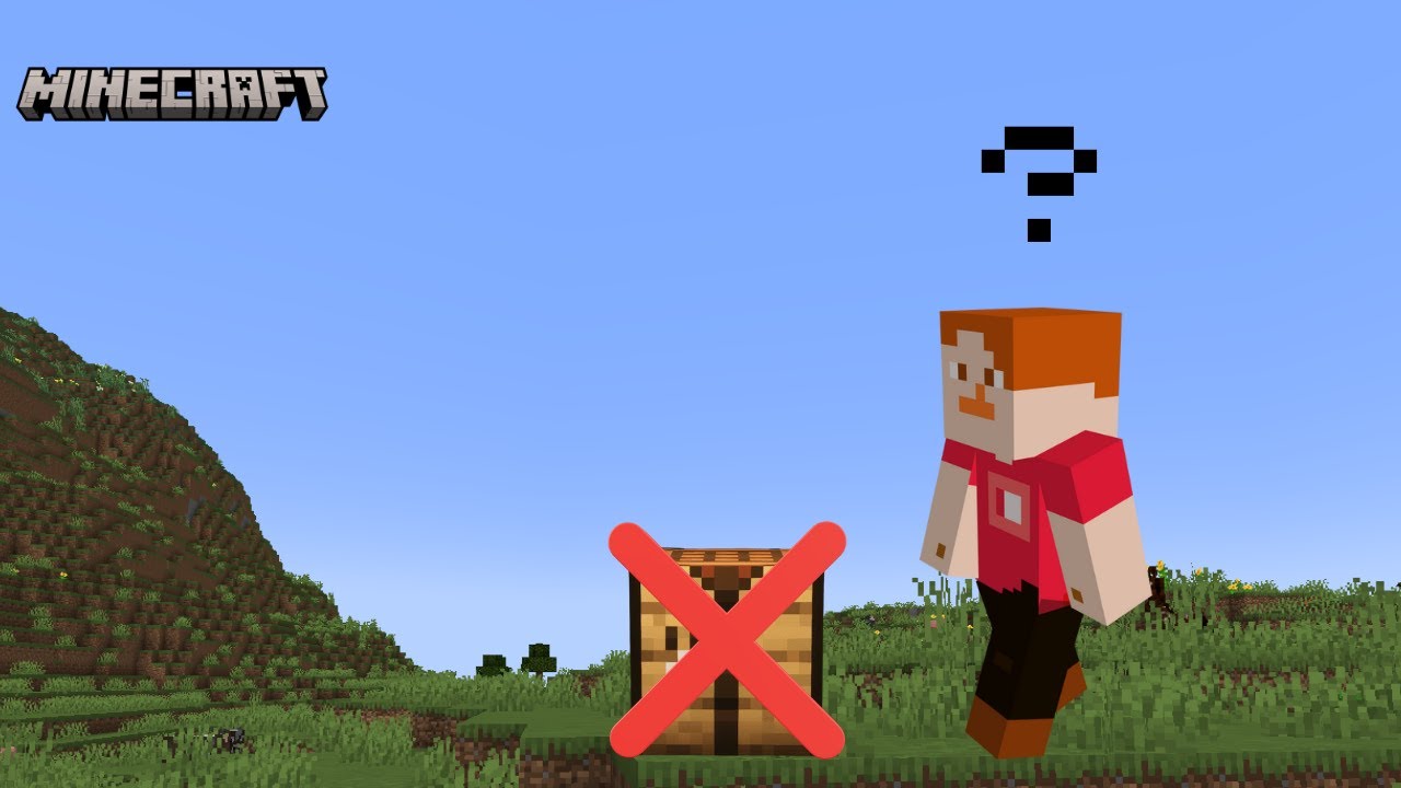 finir Minecraft , mais je peut pas CRAFT des outils
