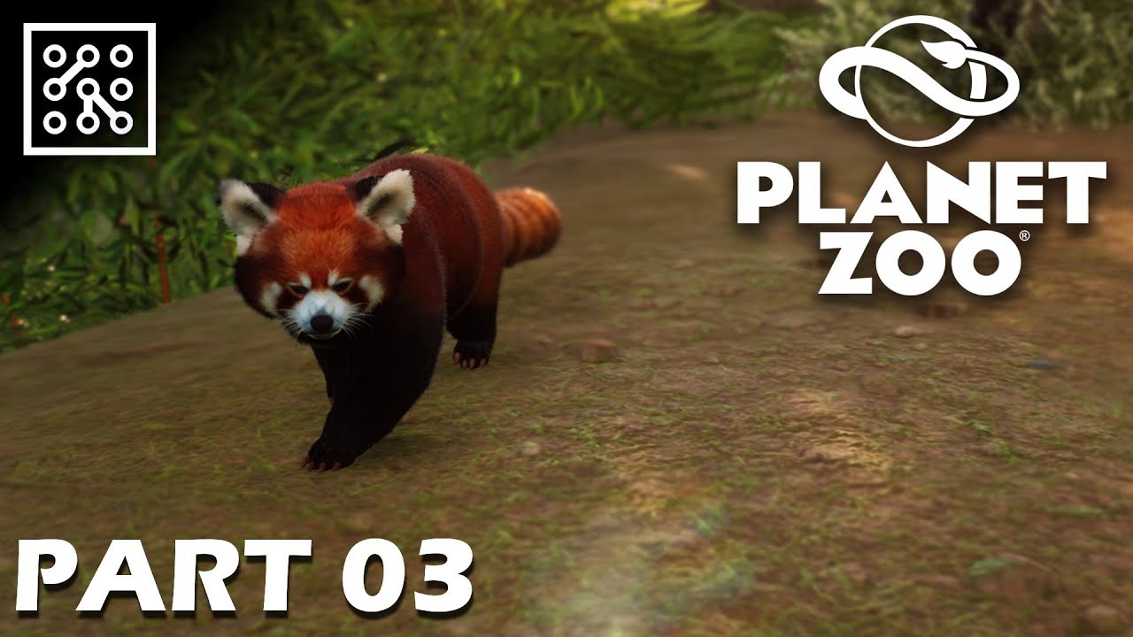 Panda červená | Planet ZOO CZ  - Part 03 | Lets play | Česky