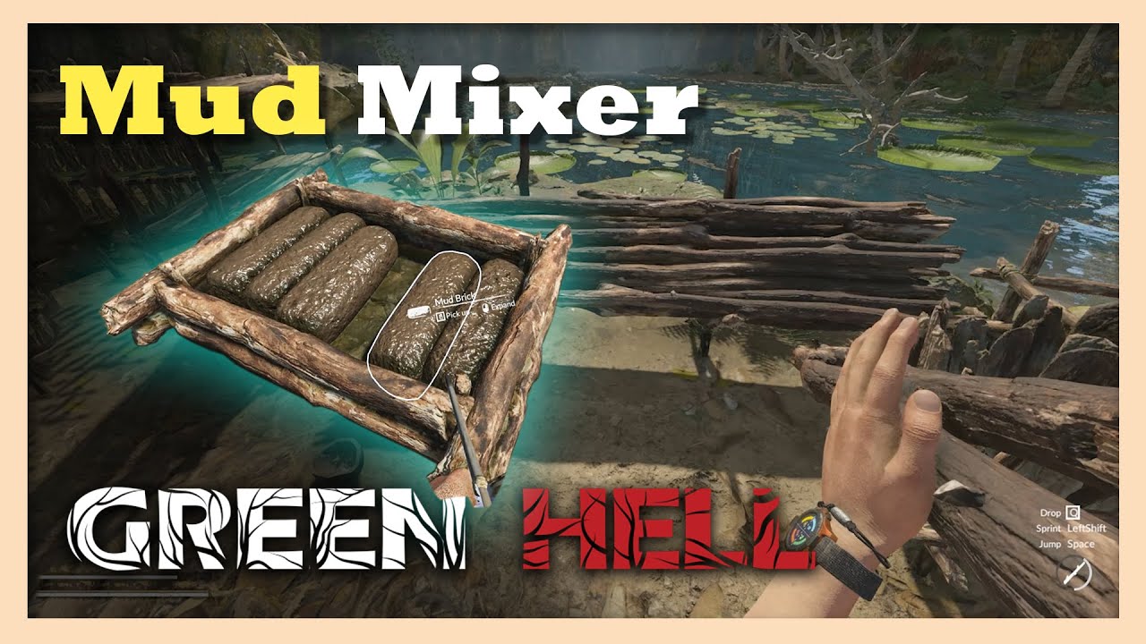 How to Use Mud Mixer in Green Hell | Complete Guide