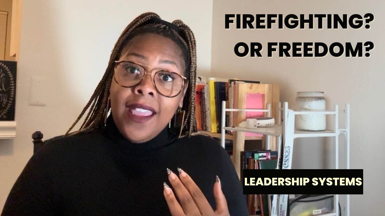From Firefighting to Freedom: The 3C Framework for School Leaders
